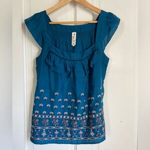 ‼️SOLD‼️silk blouse by Floreat